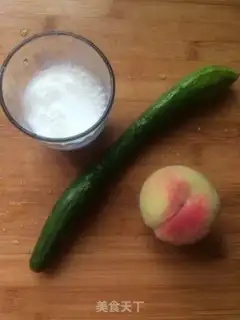 Make Peaches shake step 0