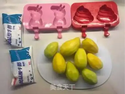 Make Delicious fruit yogurt popsicles step 0