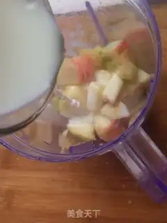 Make Peaches shake step 2