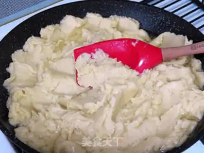 Make Double green bean ice cream step 5