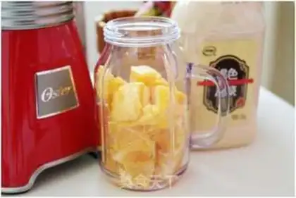 Make Mango orange milkshake step 0