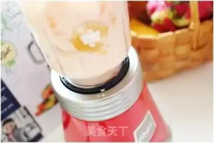 Make Mango orange milkshake step 2