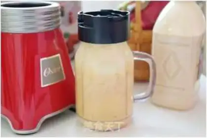 Make Mango orange milkshake step 3