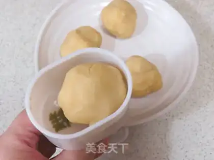 Make Double green bean ice cream step 11