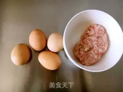Make Meat and eggs step 0