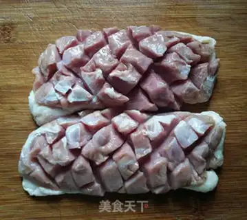 Make Fried duck step 1