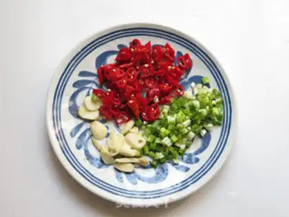 Make A soybean sprouts fan step 1