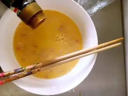 Make Meat and eggs step 5