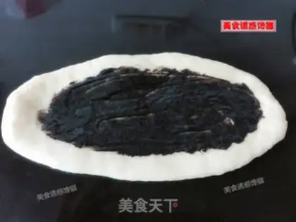 Make Sesame sauce and cream toast step 3