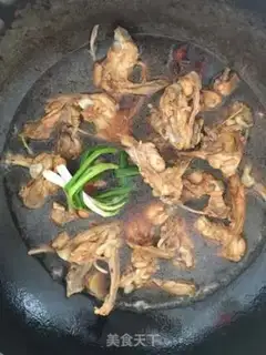 Make Red chicken collarbone step 8