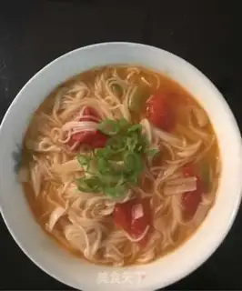 Make Tomato mushroom noodles step 3