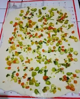 Make What a garden roll step 19