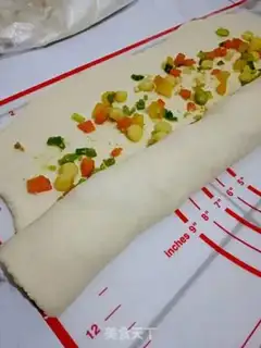 Make What a garden roll step 20
