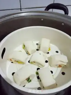 Make What a garden roll step 23