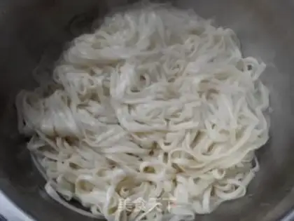 Make Fried noodles step 1