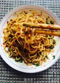 Make Onion noodles step 7