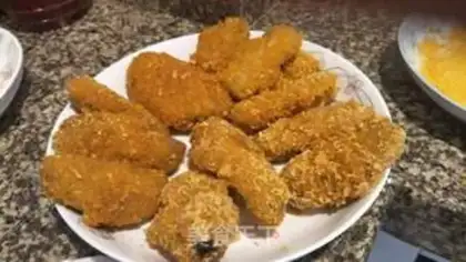 Make Fried chicken wings in the souffle step 6