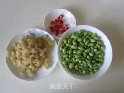 Make Rhodish and fried beans step 0