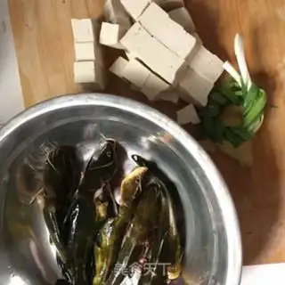 Make Tofu soup step 0