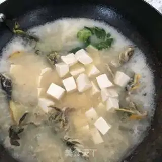 Make Tofu soup step 4