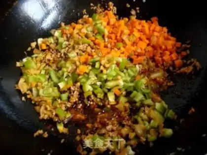 Make A bean flower step 4