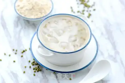 Make oatmeal green bean ice step 6