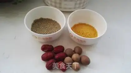 Make Red-tree rice porridge step 0