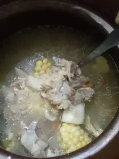 Make Mountain medicine corn corset soup step 4