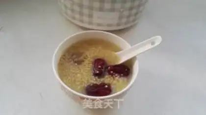 Make Red-tree rice porridge step 9