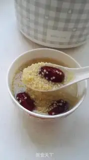 Make Red-tree rice porridge step 10