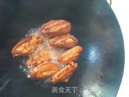 Make Onion chicken wings step 2