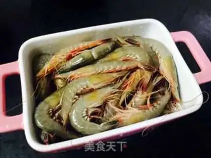 Make Home burning shrimp step 3