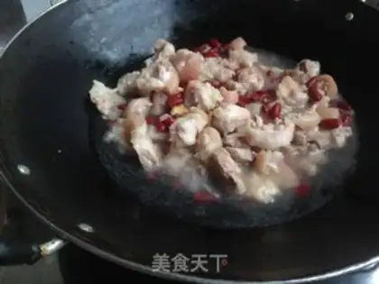 Make Red bean, pig hoof step 9