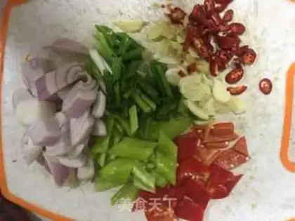 Make Spicy squid step 3