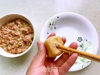 Make Soy tofu step 5