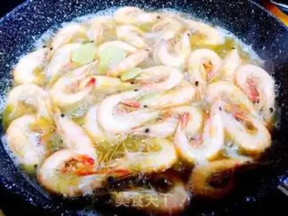 Make Home burning shrimp step 8