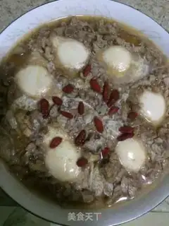 Make Egg walnut stew step 5