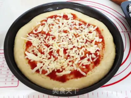 Make Sea, land, and crown pizza step 11