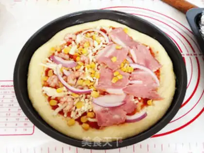 Make Sea, land, and crown pizza step 12