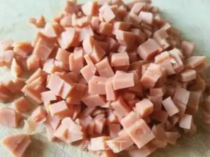 Make Potato ham pancakes step 1