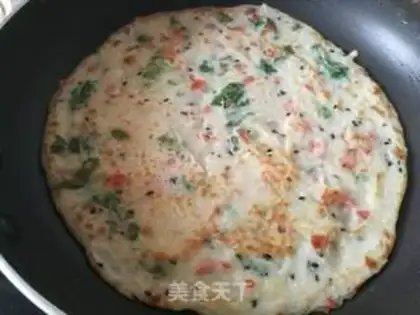 Make Potato ham pancakes step 5