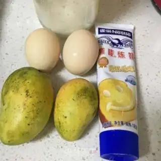 Make Mango balls step 0