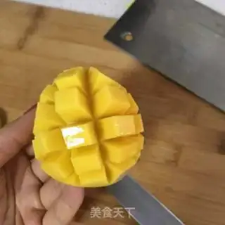 Make Mango balls step 9