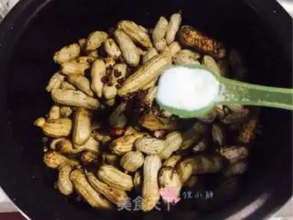 Make Salt-water peanuts step 2