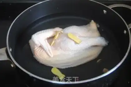 Make A greasy chicken silk step 0