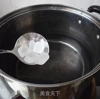 Make Three dollars for ice cream fruit step 2