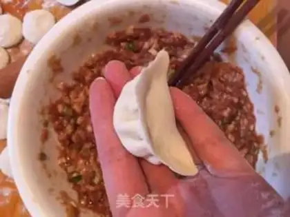 Make Pork dumplings step 8