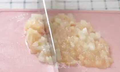 Make Vegetable tofu fish pills step 2