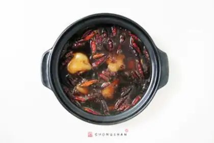 Make Spicy hands of the river step 3