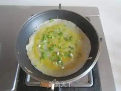 Make Pancake buns step 9